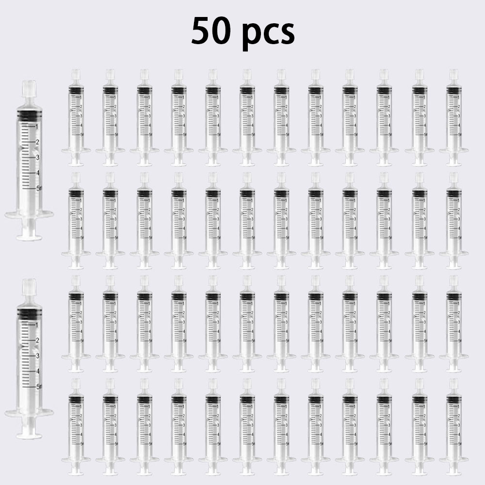 Fragrance Atomizer Pump - 20/30/50 個 5ML プラスチック香水シリンジ、詰め替え可能なボトルの定量分配用、化粧品ポンプシリンジツール