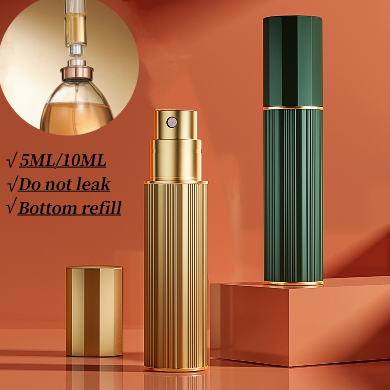 Fragrance Atomizer Pump - 5 ミリリットル 10 ミリリットルミニ底充填香水スプレーディスペンサーボトル化粧品スプレーアトマイザーポータブル詰め替え液体容器ボトル