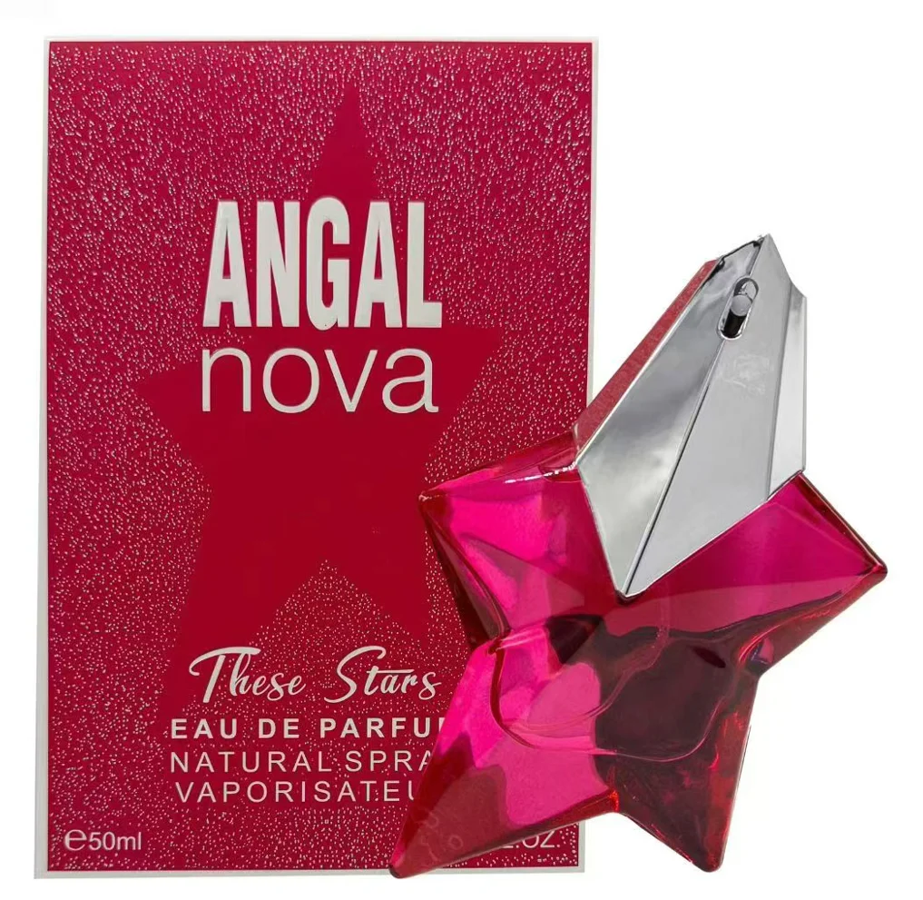 Perfume In Fragrance - ANGAL Nova ティーズスターズ オードパルファム 女性用 長持ちする香りのスプレー、星型の女性用香水、甘いフローラルの香り、1.7
