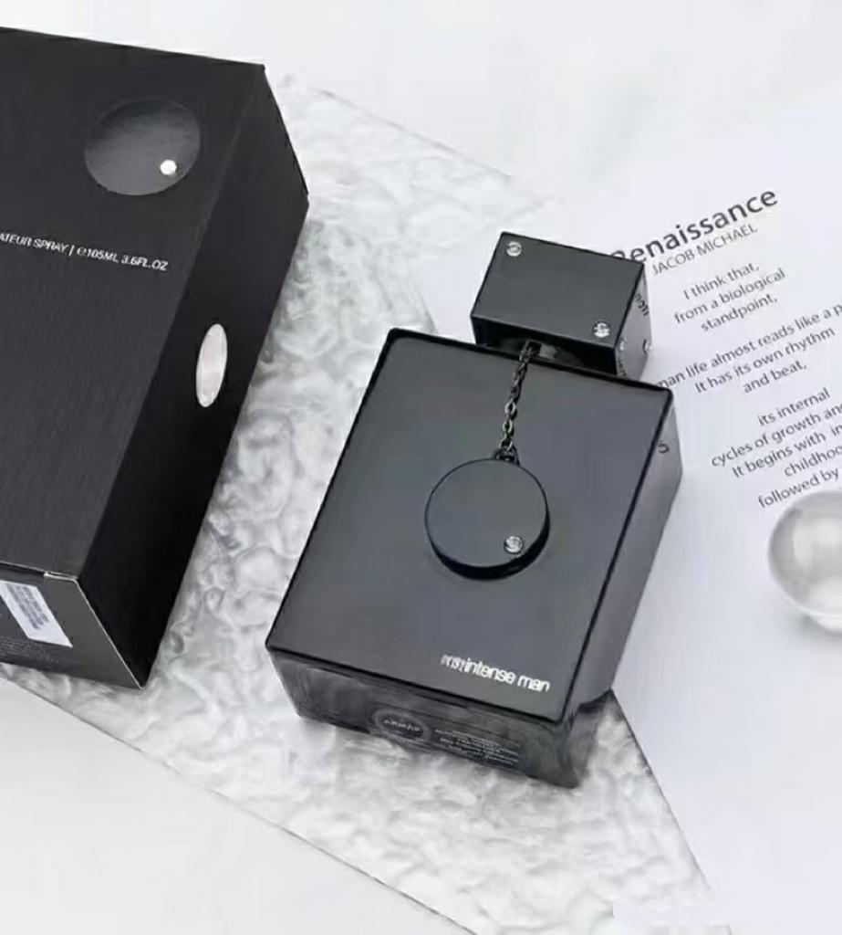 Perfume Fragrance Rose - クラブ・ド・ニュ・インテンス・マン香水、105ml、スパイシーなウッドトーン、トップノートはレモン、パイナップル、リンゴのフルーティーな香り、ミドルノートはローズ、ジャスミン、バーチ、豊かな層構造。 ナイトクラブや集まりに欠かせない、強い存在感を放つアイテムです！