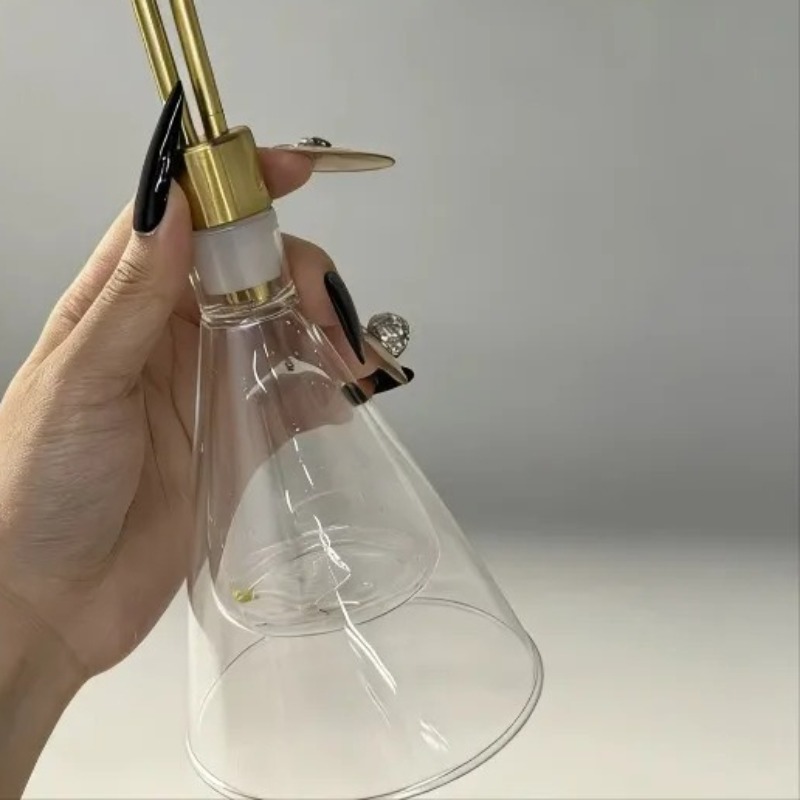 Perfume Fragrance Shop - ゴールデンヘッドガラス製香り瓶香水バーテスター、ワイン、エッセンシャルオイル、フレグランスショップのディスプレイ用
