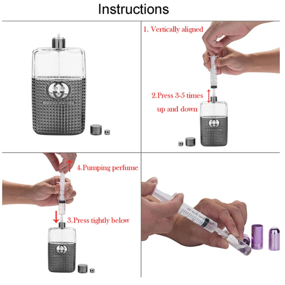 20/30/50 個 5ML プラスチック香水シリンジ、詰め - Fragrance Atomizer Pump のレビューと価格