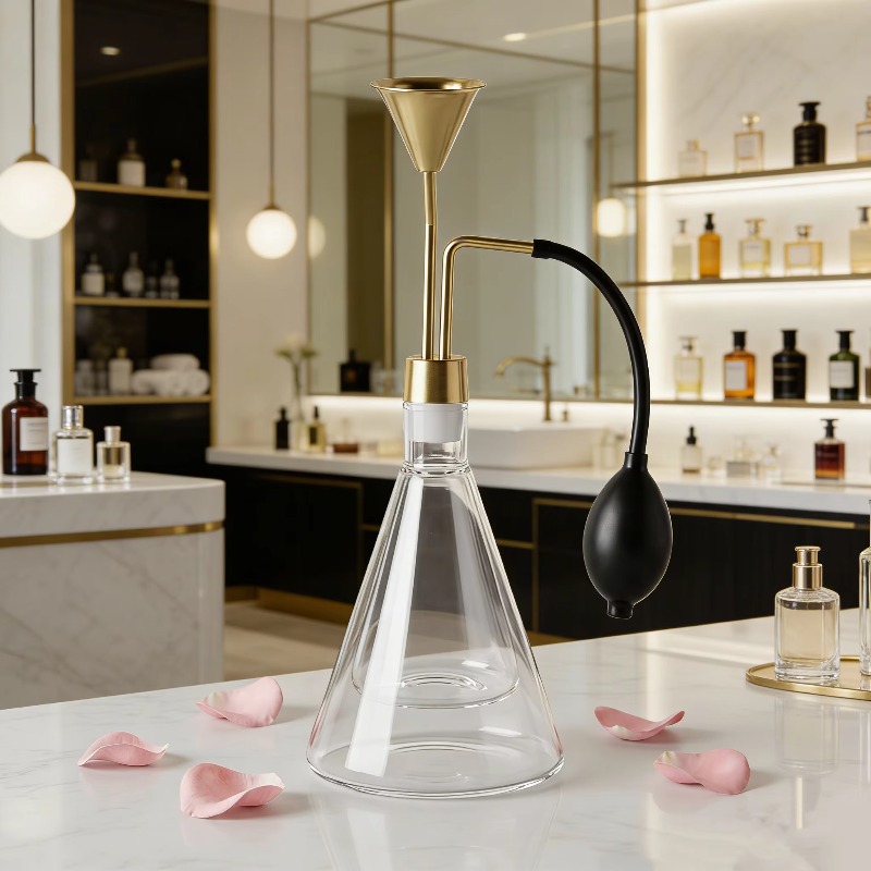 壁掛け式フレグランスサンプリングバイアル ガラス真鍮素材 8 - Perfume Fragrance Shop のレビューと価格