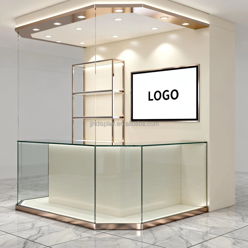 カスタム高級香水ショップディスプレイキャビネット、モダンなガ - Perfume Fragrance Shop のレビューと価格