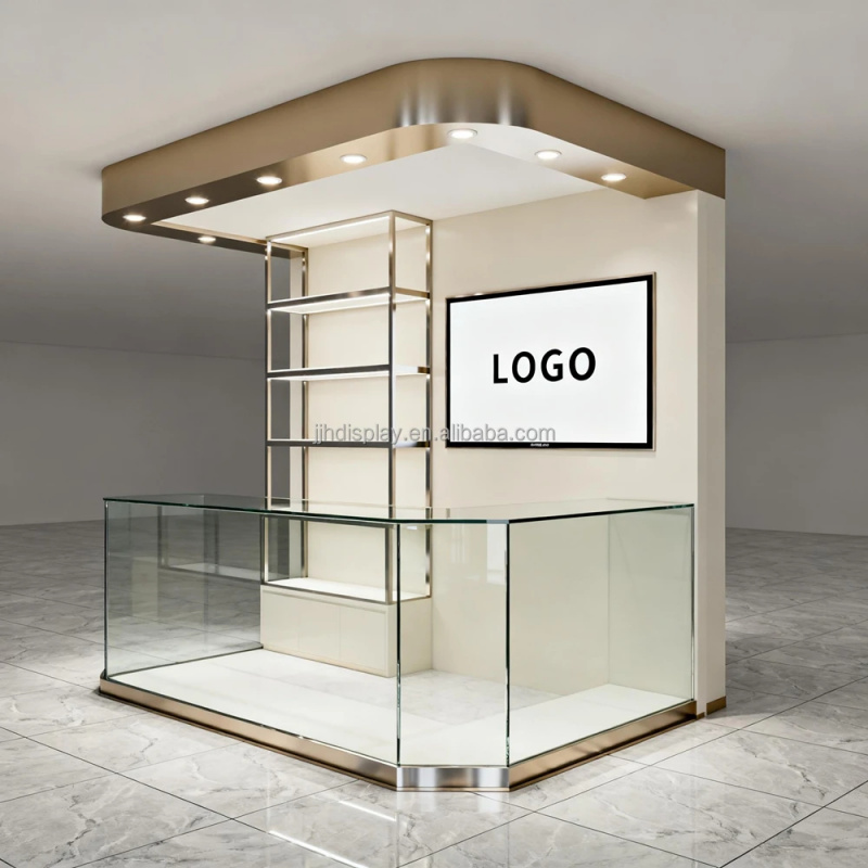 カスタム高級香水ショップディスプレイキャビネット、モダンなガ - Perfume Fragrance Shop のレビューと価格