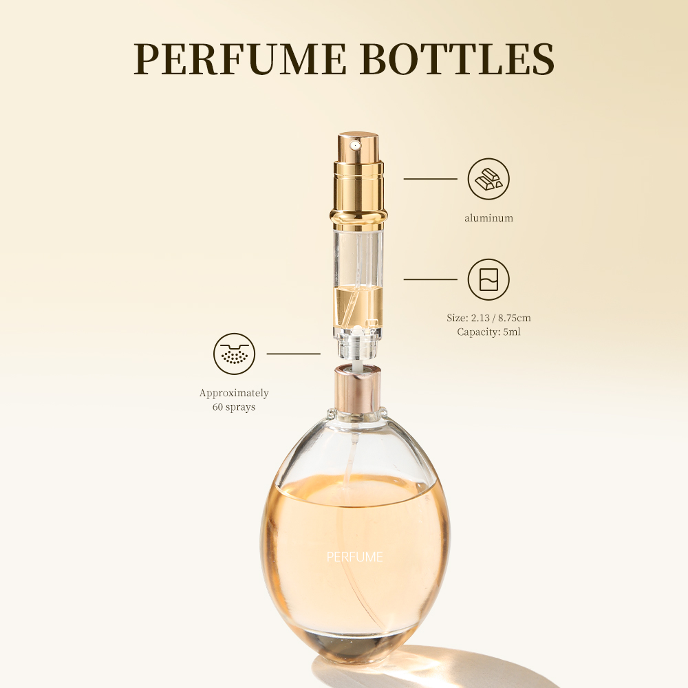 5 ミリリットル革香水アトマイザーポータブル液体化粧品容器旅 - Fragrance Atomizer Pump のレビューと価格