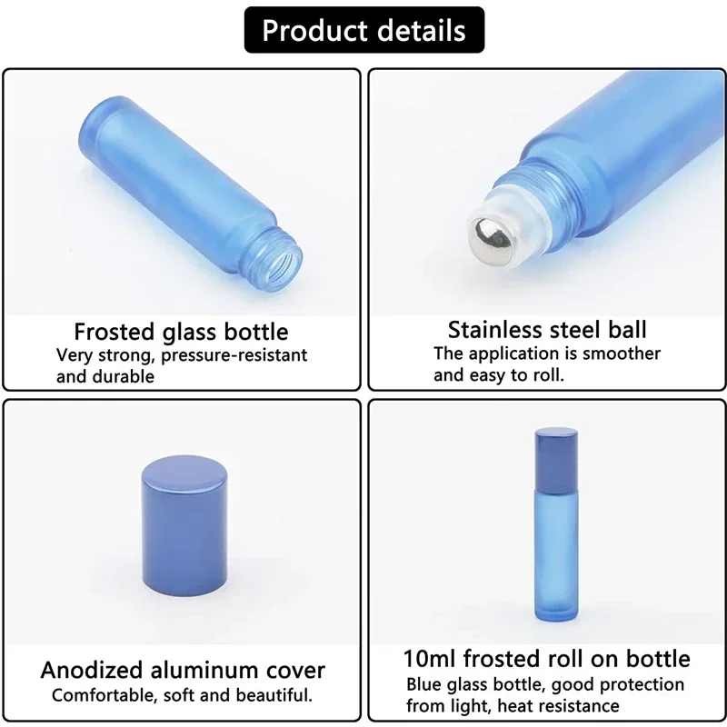 10/30/50 個 5-10 ミリリットルすりガラスローラ - Fragrance Atomizer Pump のレビューと価格