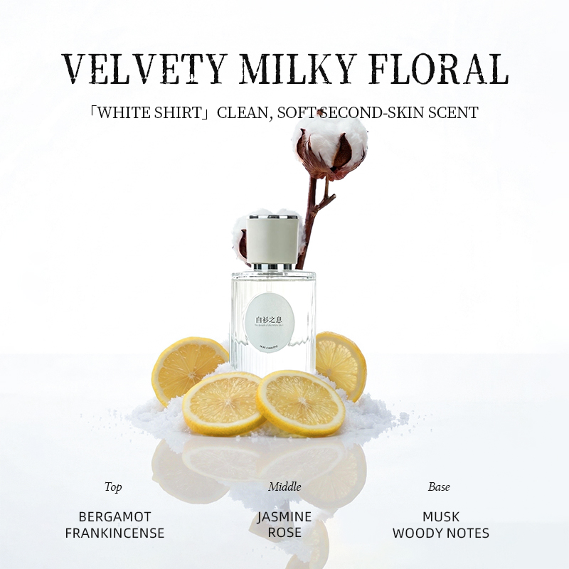 クリーンホワイトシャツ女性用香水 ジャスミンムスクフローラル - Women'S Perfume Rose Fragrance のレビューと価格