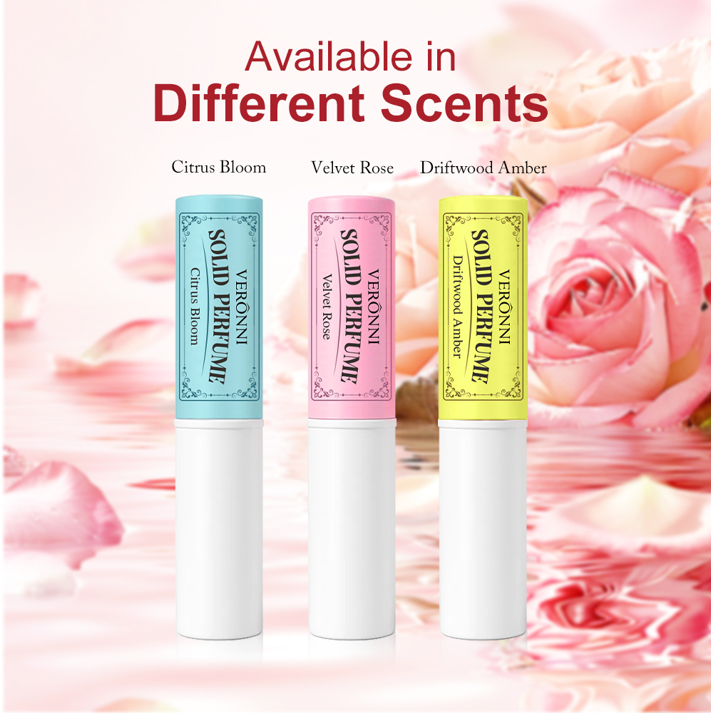 1pc 固形香水スティックポータブル長期持続フレグランスバー - Women'S Perfume Rose Fragrance のレビューと価格