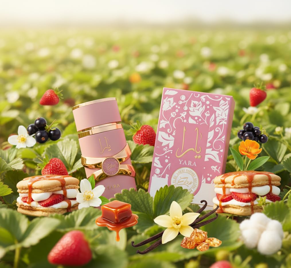 ヤラ オードパルファム 3.4オンス、温かみのあるバニラアン - Yara Perfume Fragrance のレビューと価格