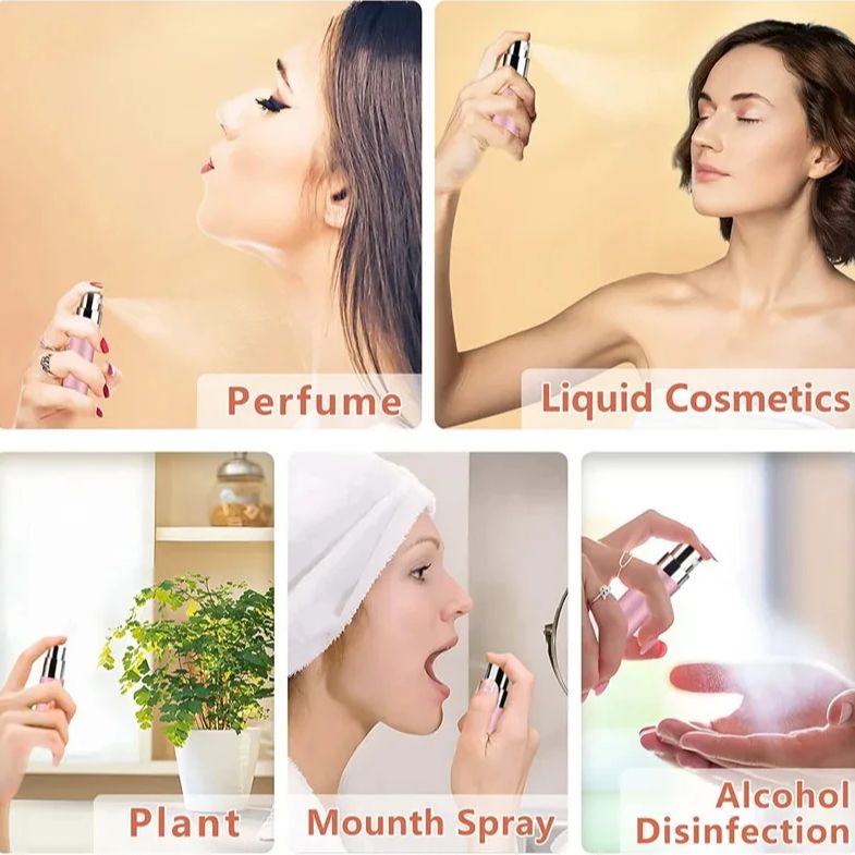 4 個 + 4 アクセサリー 5 ml 詰め替え可能なポータ - Fragrance Atomizer Pump のレビューと価格