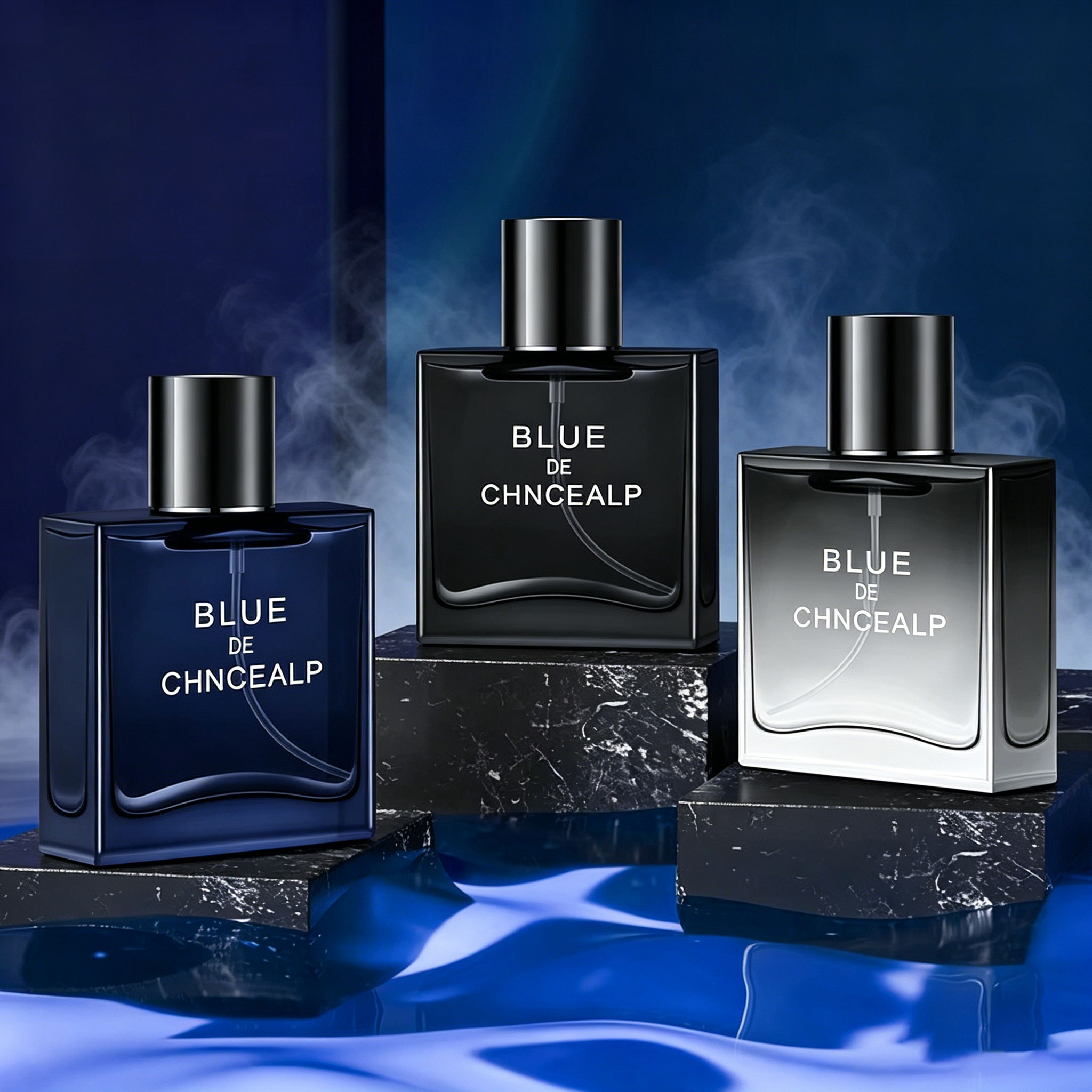 男性的な紳士のためのブルーマリン香水 50ml オードトワレ - Fragrance And Perfume のレビューと価格