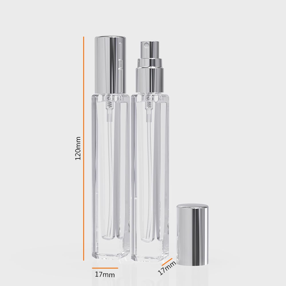 5個入りコロンアトマイザー空ボトル、10MLミニ香水ボトル、 - Fragrance Atomizer Pump のレビューと価格