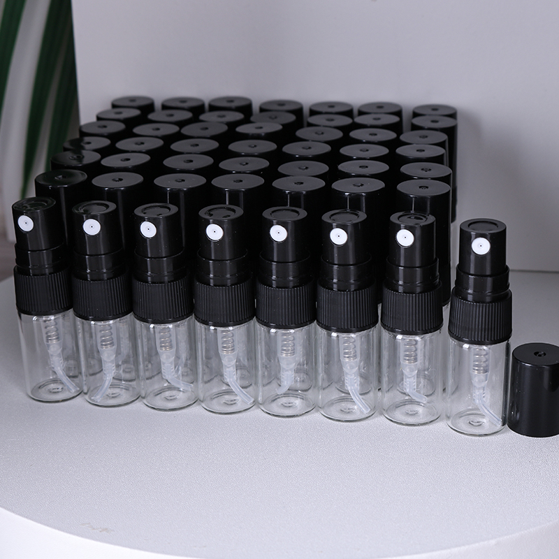 ホットセール 50個入り 2ml 透明ガラス香水瓶 使い捨て - Fragrance Atomizer Pump のレビューと価格