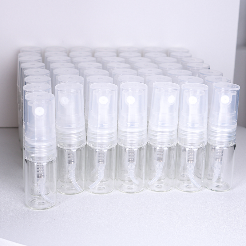 ホットセール 50個入り 2ml 透明ガラス香水瓶 使い捨て - Fragrance Atomizer Pump のレビューと価格