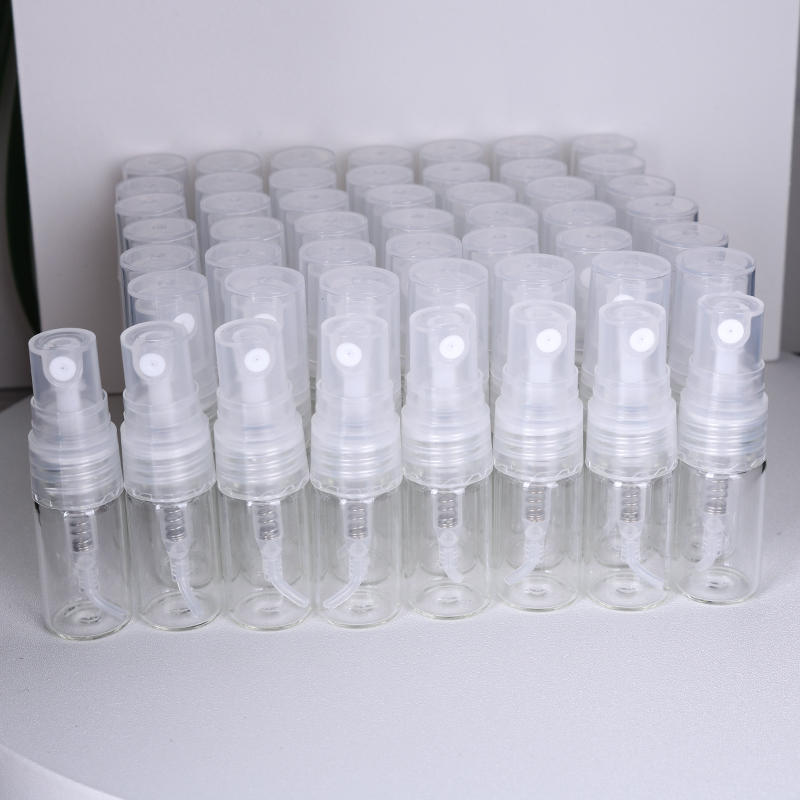 ホットセール 50個入り 2ml 透明ガラス香水瓶 使い捨て - Fragrance Atomizer Pump のレビューと価格