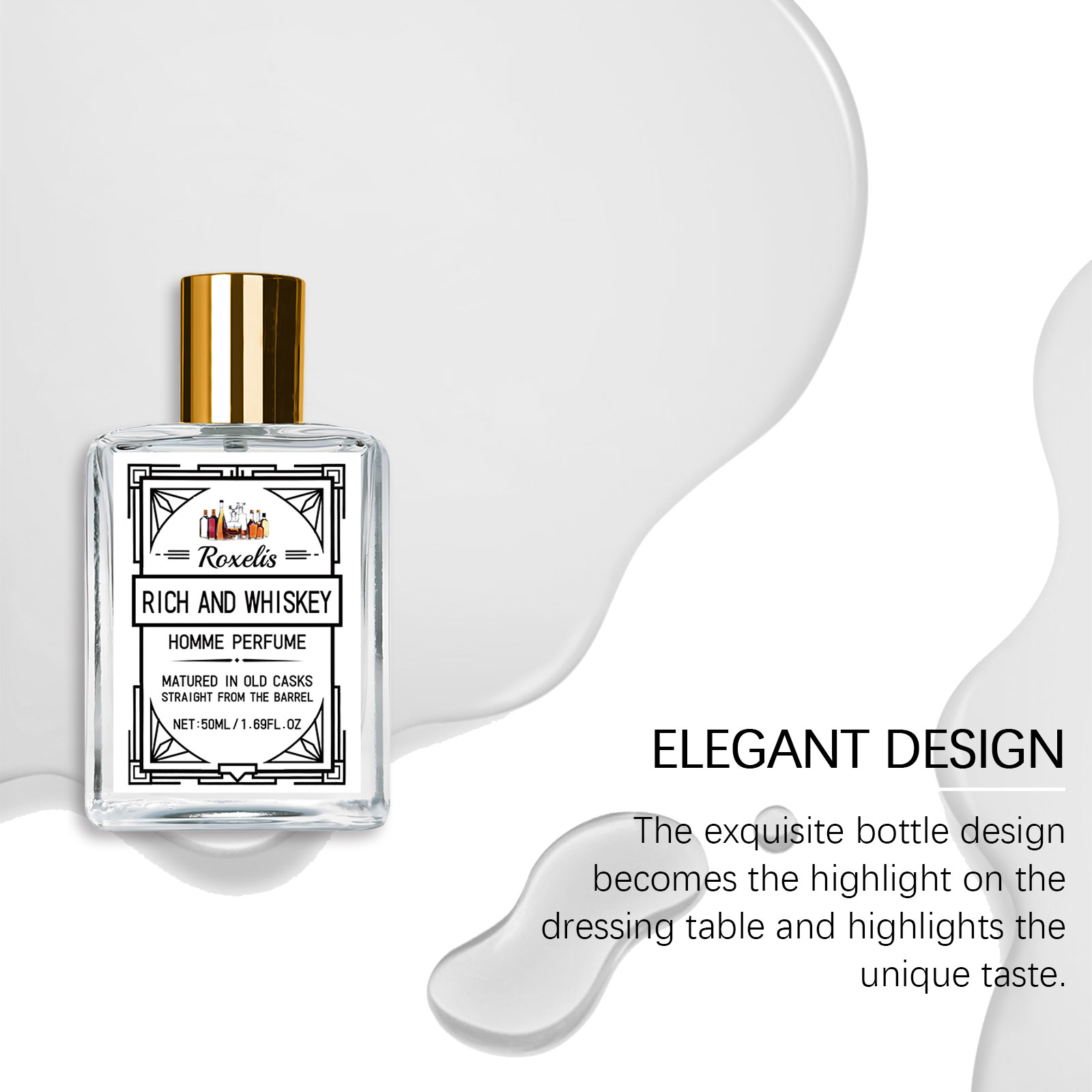 ロクセリス 50ml チャーム ウイスキー メンズ香水 グル - Perfume In Fragrance のレビューと価格