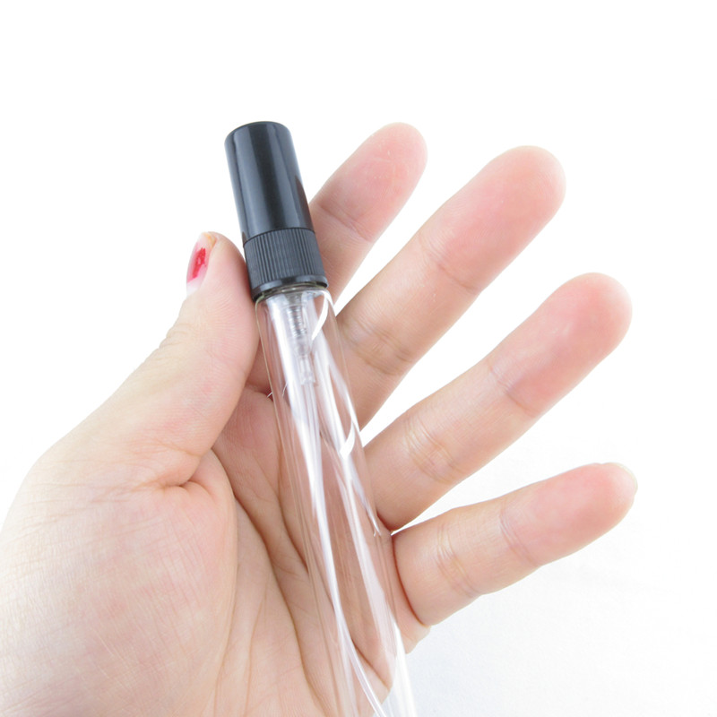 スプレー付きの詰め替え可能なガラス瓶,黒の香水スプレーボトル - Fragrance Atomizer Pump のレビューと価格