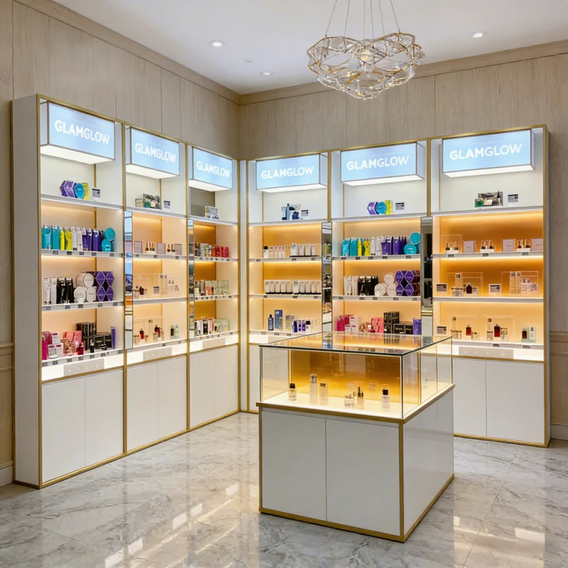 カスタムメイドの高級LED照明付き香水店陳列什器、カスタムス - Perfume Fragrance Shop のレビューと価格